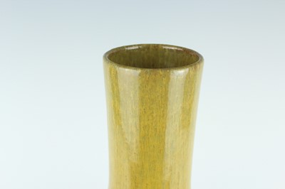 Lot 82 - Two large Chinese monochrome bottle vases,...