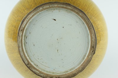 Lot 82 - Two large Chinese monochrome bottle vases,...