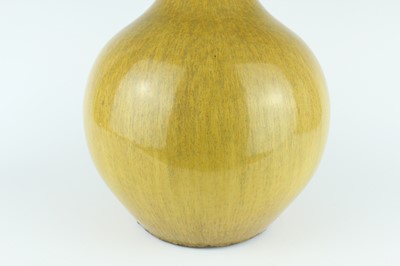 Lot 82 - Two large Chinese monochrome bottle vases,...