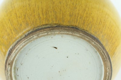 Lot 82 - Two large Chinese monochrome bottle vases,...