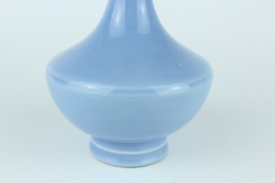 Lot 95 - Two Chinese clair-de-lune vases, Qing Dynasty,...