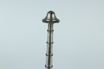 Lot 95 - Two Chinese clair-de-lune vases, Qing Dynasty,...