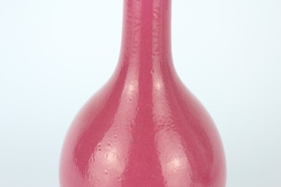 Lot 85 - Three Chinese ruby-pink enameled vessels, 19th...