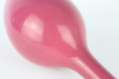 Lot 85 - Three Chinese ruby-pink enameled vessels, 19th...