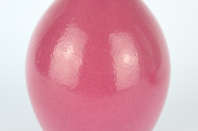 Lot 85 - Three Chinese ruby-pink enameled vessels, 19th...