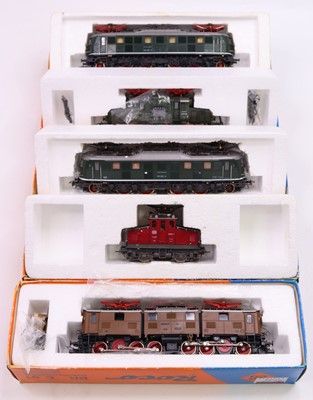 Lot 651 - Five Roco HO gauge locos to include a BR E91...