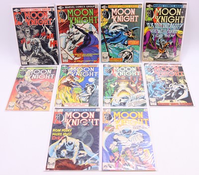 Lot 1990 - Marvel Comics Group Moon Knight 1981 issue...
