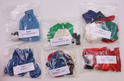 Lot 1943 - Palitoy Action Man group of 6, mostly football...