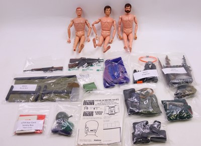 Lot 1951 - Palitoy Action Man collection of unclothed...
