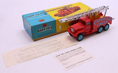 Lot 1378 - Corgi Toys, 1121 Chipperfields Circus Crane...