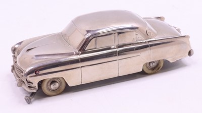 Lot 1887 - Prameta Chrome diecast and clockwork model of...
