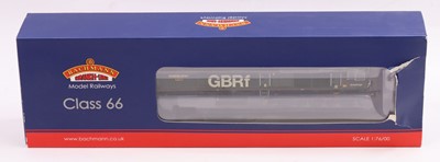 Lot 514 - A Bachmann 00 gauge Class 66 in GBRF green, No....