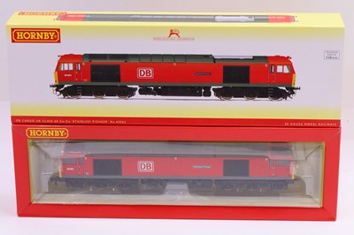 Lot 439 - A Hornby 00 gauge Class 60 in DB red livery...