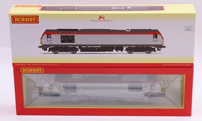 Lot 444 - A Hornby 00 gauge Class 67 in Transport for...