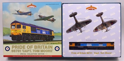Lot 518 - A Bachmann 00 gauge Pride of Britain train set,...