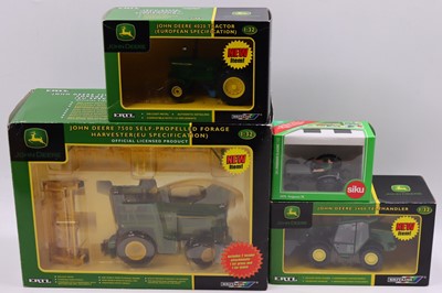 Lot 1627 - Britains Ertl John Deere 1/33 scale group of...