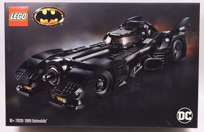 Lot 1826 - Lego DC sealed No. 76139 Batman Batmobile,...