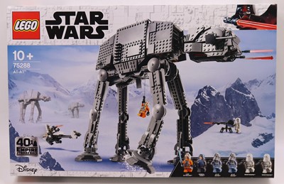 Lot 1818 - Lego Star Wars sealed No. 75288 AT-AT, housed...