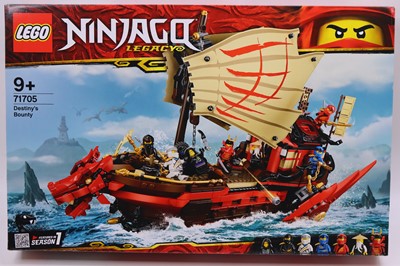 Lot 1824 - Lego Ninjago Legacy sealed No. 71705 Destiny's...