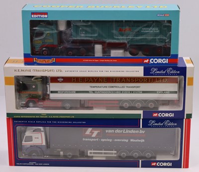 Lot 936 - A collection of three Corgi 1/50 scale...