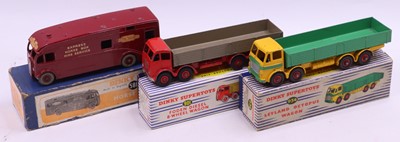 Lot 1287 - Three various boxed Dinky Toy commercial...