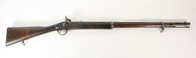 Lot 545 - An Enfield 1853 pattern two-band percussion...