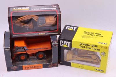 Lot 1563 - ERTL 1/50 scale group of 3 earth moving...