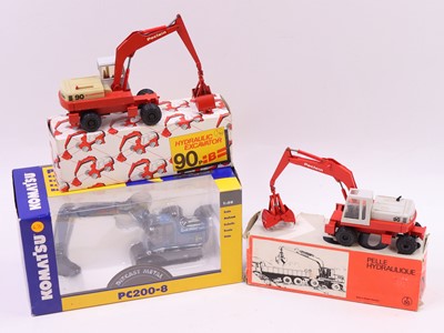 Lot 1571 - NZG, Conrad and Gesha 1/50 scale group of 3...