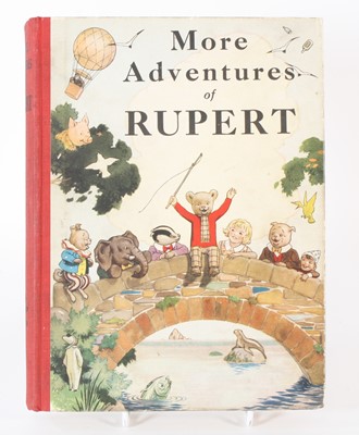 Lot 362 - More Adventures Of Rupert, 1937 1st edition,...