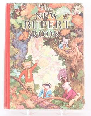 Lot 363 - The New Rupert Book, 1938 1st edition, Daily...