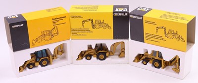 Lot 1558 - NZG 1/50 scale group of 3 Caterpillars to...