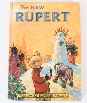 Lot 371 - Rupert, a broken run of hard cover annuals to...