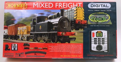 Lot 426 - A Hornby 00 gauge digital mixed freight set...