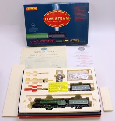 Lot 433 - A Hornby 00 gauge live steam 4-6-2 Flying...