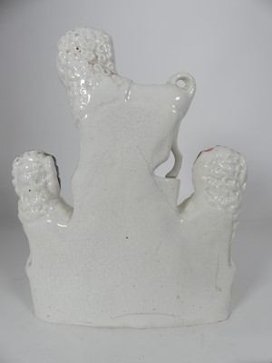 Lot 8 - A pair of Victorian prattware pot lids, one...