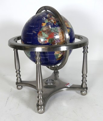 Lot 36 - A terrestrial table-top globe, having a...