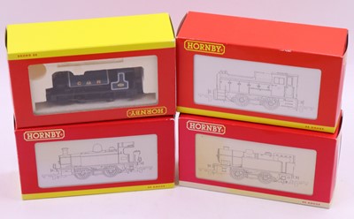 Lot 488 - Four small Hornby 00 gauge locos to include a...