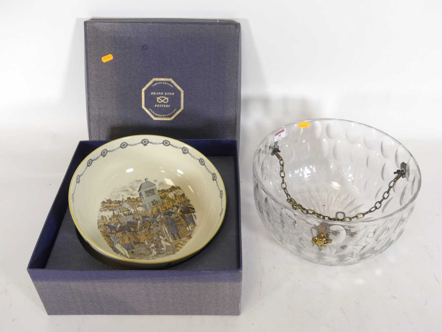 Lot 70 - A Shand Kydd fruit bowl in the Newmarket...