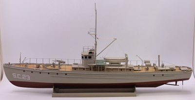 Lot 67 - Dumas Products 1/35 scale wooden kit built...