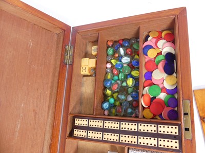 Lot 89 - An Edwardian games compendium; together with a...