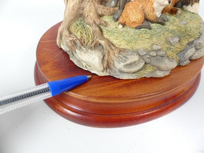 Lot 100 - A collection of Border Fine Arts figures, to...