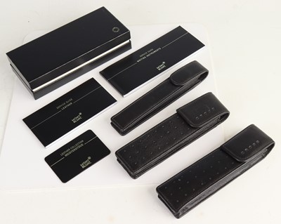 Lot 326 - A small collection of Cross pen cases and boxes.