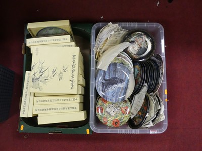 Lot 131 - Two boxes of collectors plates, to include a...