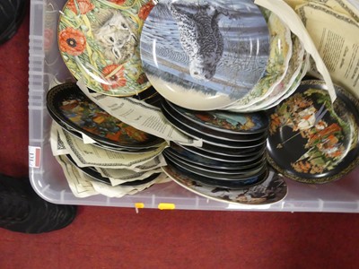 Lot 131 - Two boxes of collectors plates, to include a...