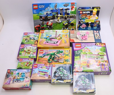 Lot 1512 - Lego collection of various series, sealed sets...