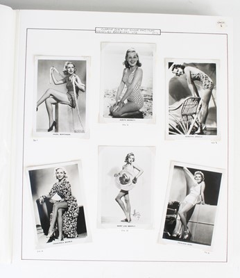 Lot 380 - An album of cigarette cards, neatly arranged...