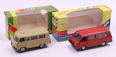 Lot 1491 - 2 Russian USSR Vintage diecasts to include: No....