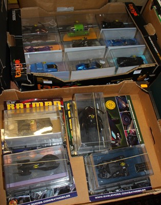 Lot 1514 - Three trays of Batman Eagle Moss collection...