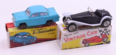 Lot 1518 - Maxwell Mini Models group of 2 cars to include:...