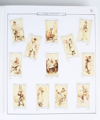 Lot 379 - An album of cigarette cards, neatly arranged...